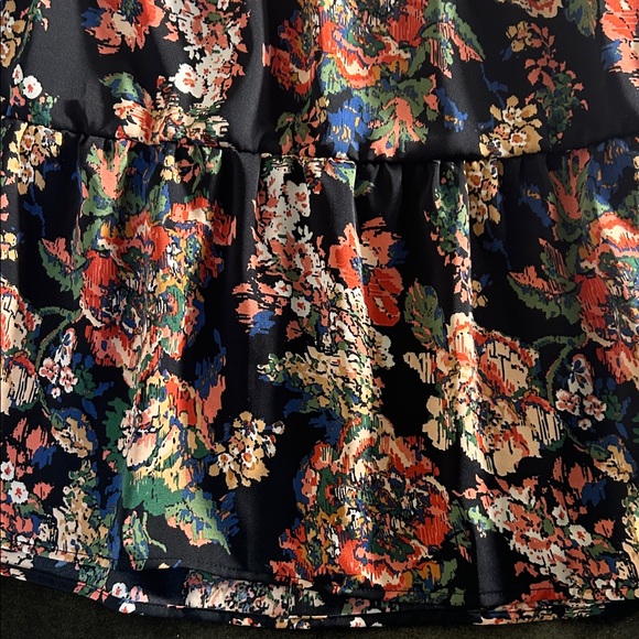 Umgee Multicolor Floral maxi dress - Picture 6 of 11